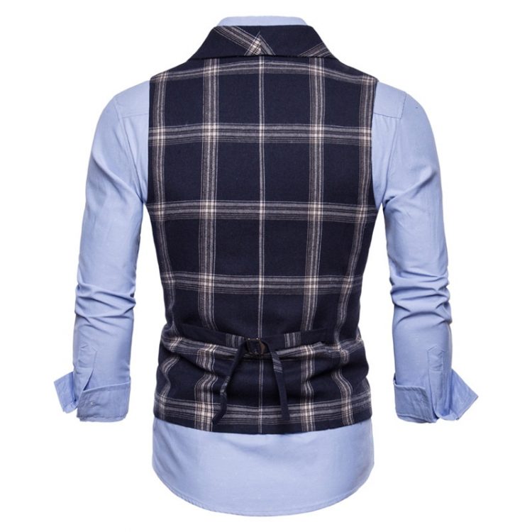Double Breasted Vest Waistcoat