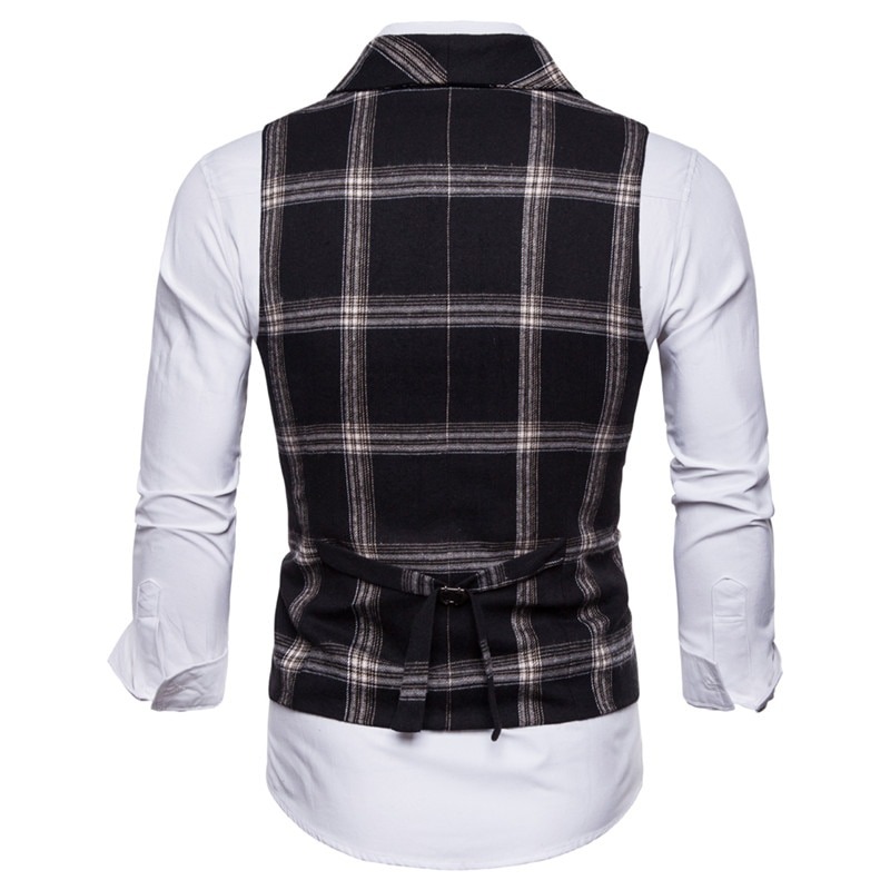 Double Breasted Vest Waistcoat - LatestBlazer.com