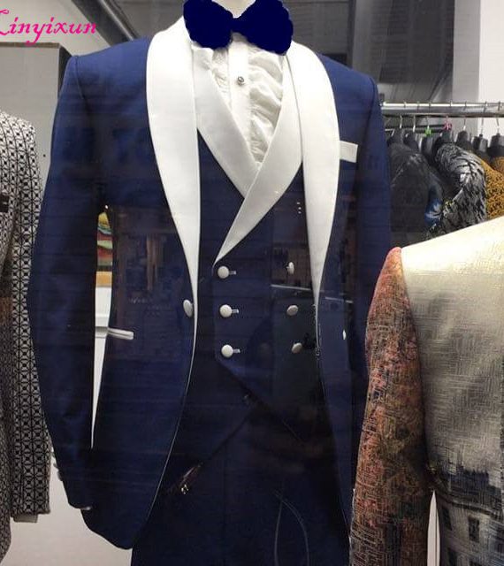Groom Tuxedo Suit Men Suits