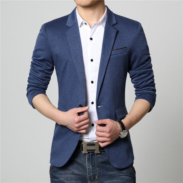 Luxury Woolen Blends Patchwork Slim Suit - LatestBlazer.com