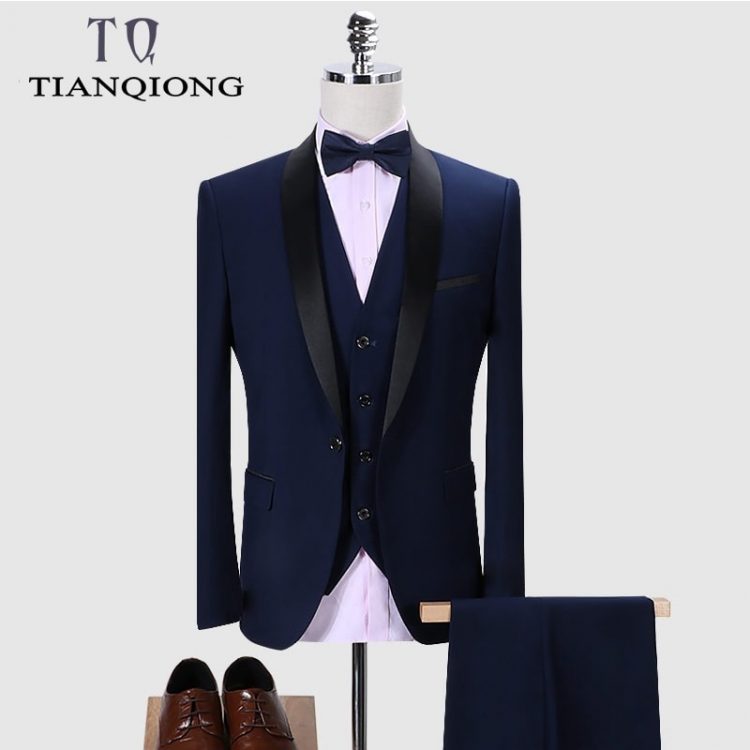 Men Suit Royal Blue Wedding Suits5
