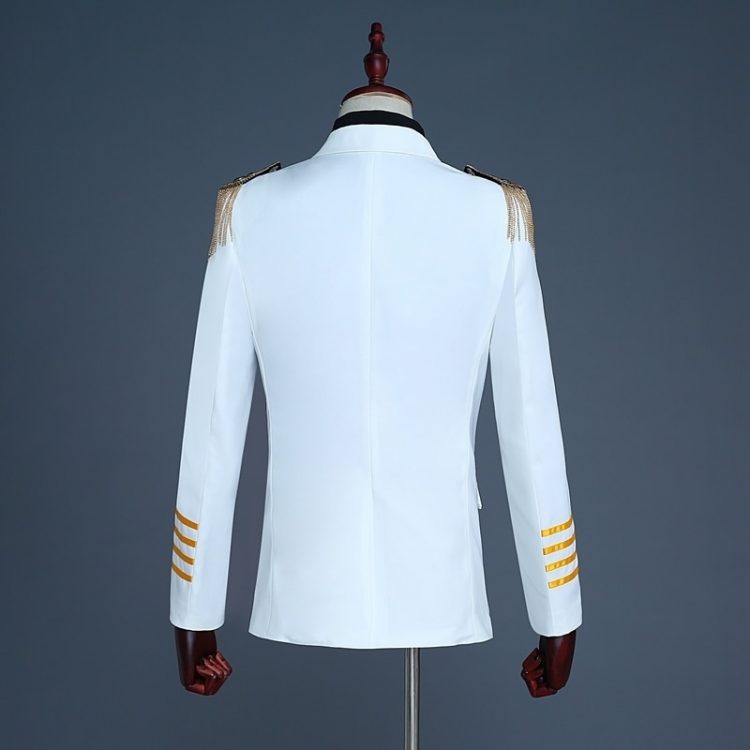 Men's Captain Suits Latest Coat Pant
