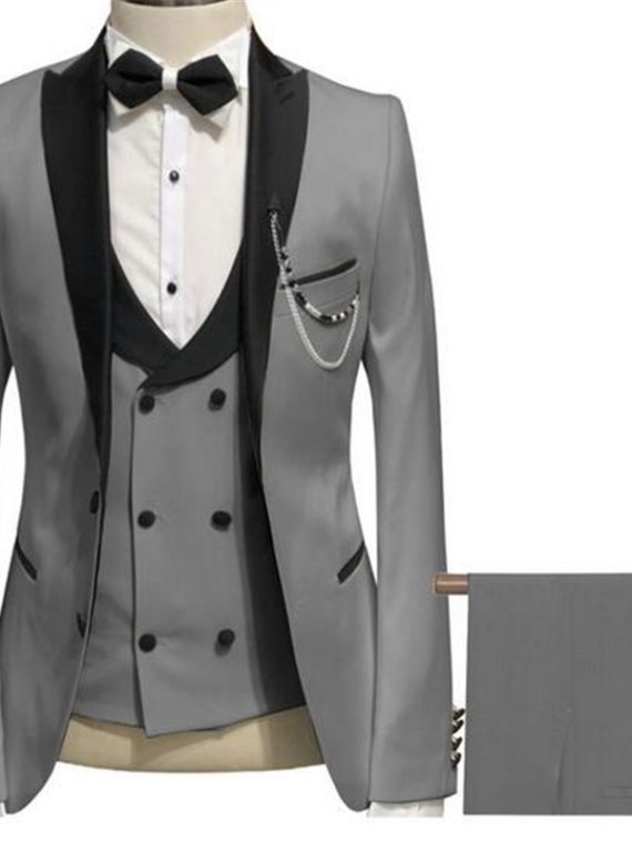 Men Suit Tuxedo Groom Wedding Suits
