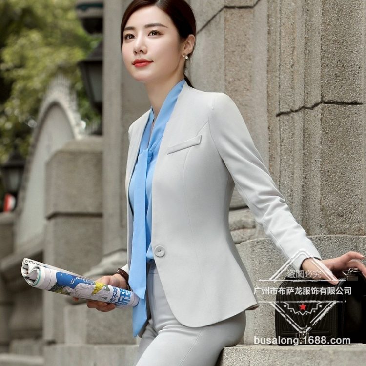 Women Pant Suits Formal Trousers