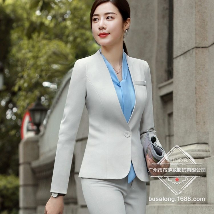 Women Pant Suits Formal Trousers