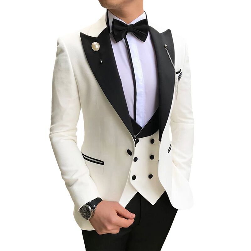 White Blazer For Formal Dressing