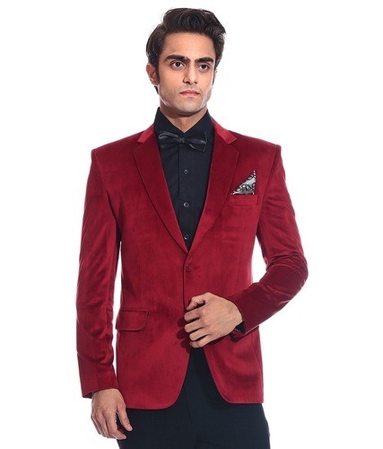 Mens Red Blazer For Men - Fashion and Functionality